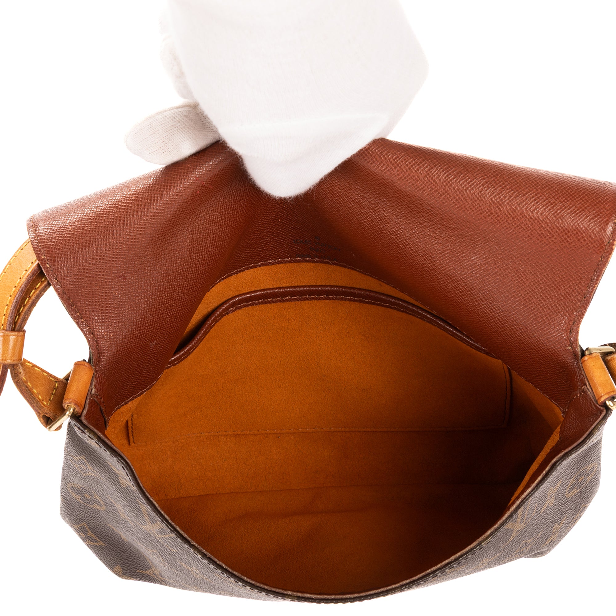 Bandolera Musette Tango Lona Monogram Marrón