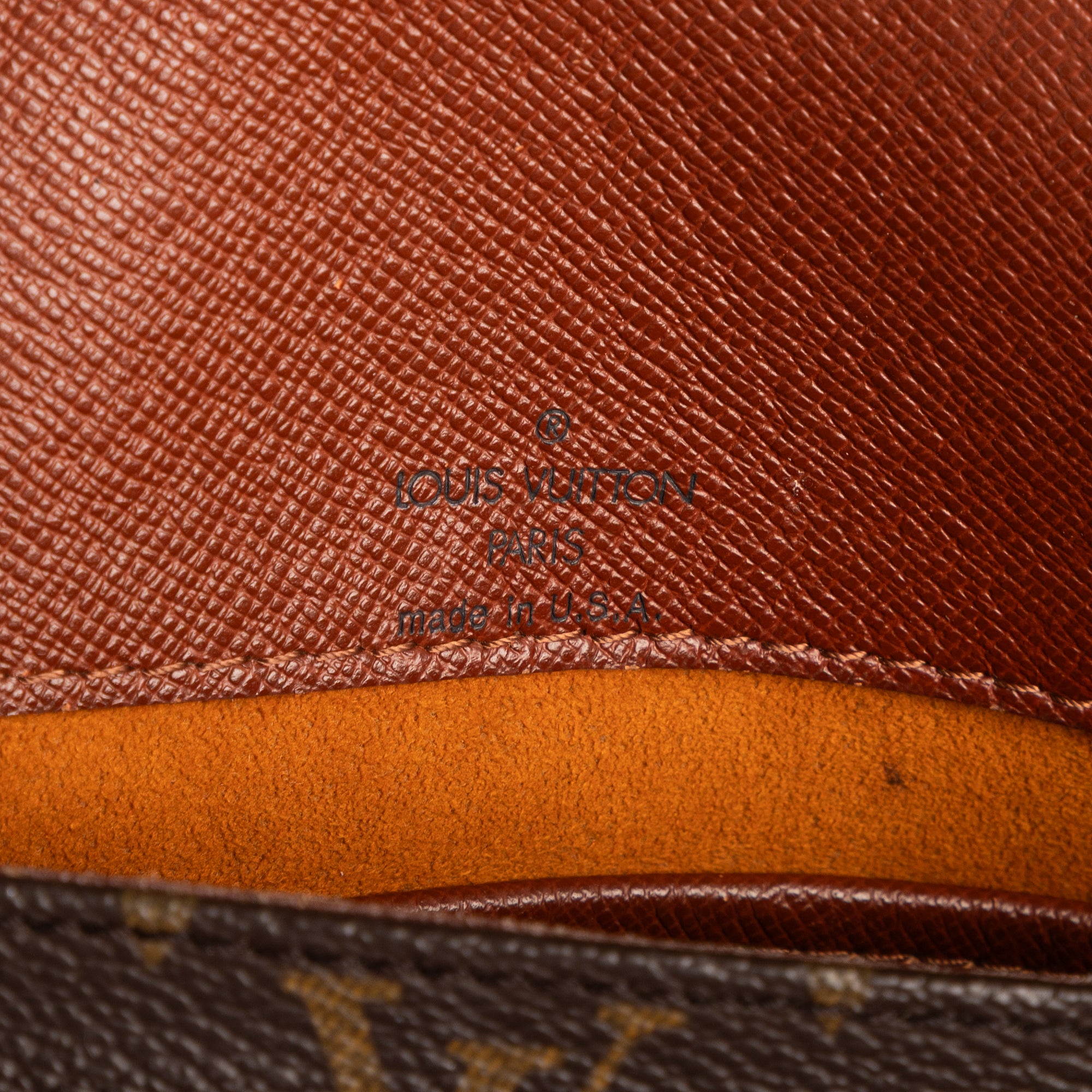 Bandolera Musette Tango Lona Monogram Marrón