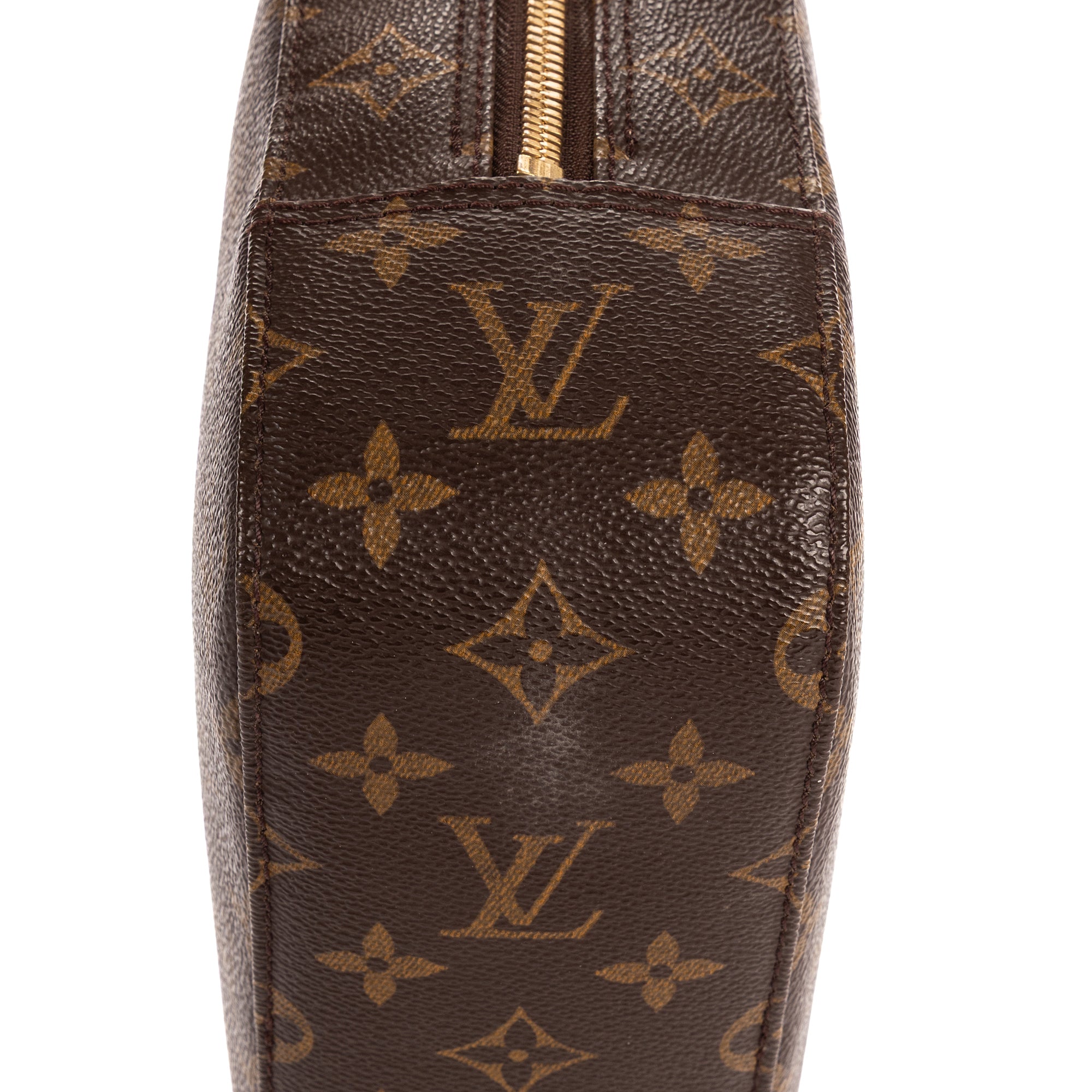 Handbag Spontini Brown Monogram Canvas