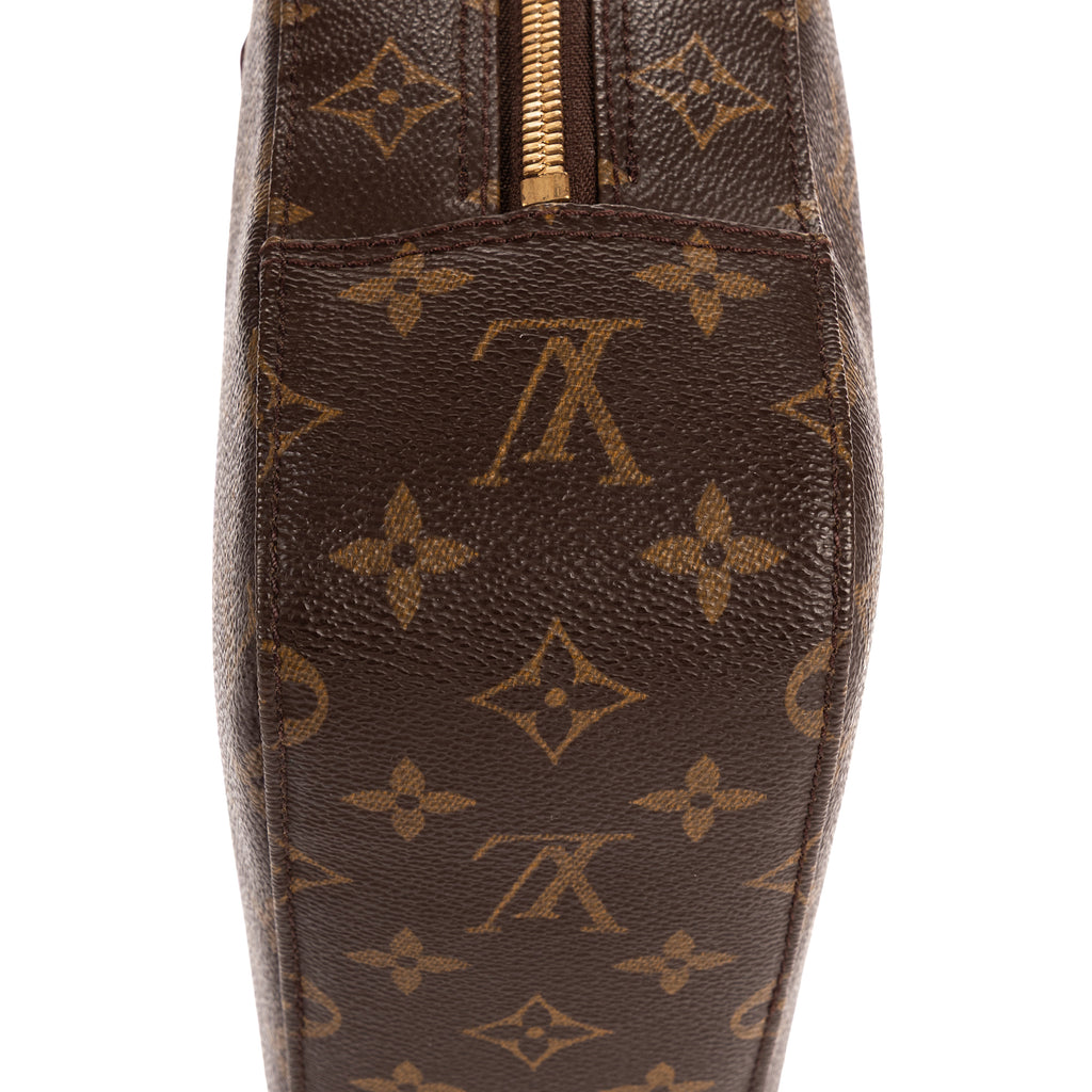 Handbag Spontini Brown Monogram Canvas