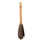 Bandolera Musette Tango Lona Monogram Marrón