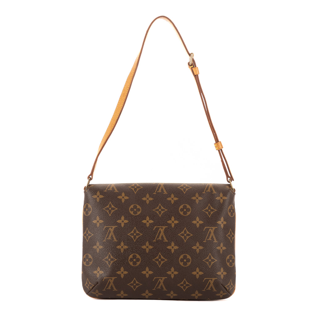 Bandolera Musette Tango Lona Monogram Marrón