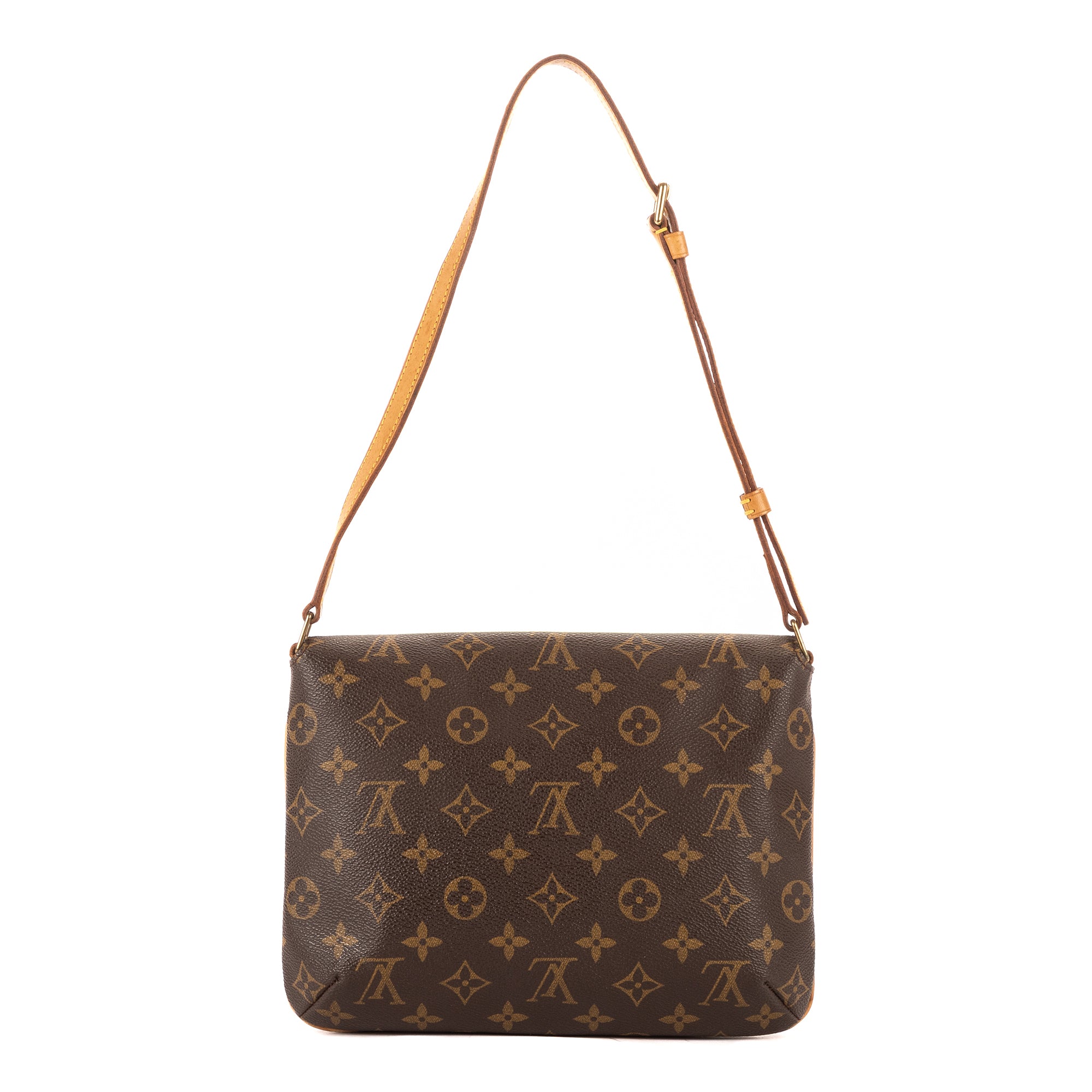 Bandolera Musette Tango Lona Monogram Marrón
