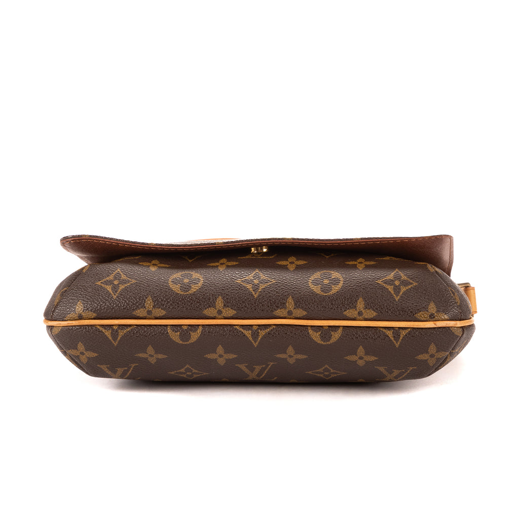 Bandolera Musette Tango Lona Monogram Marrón