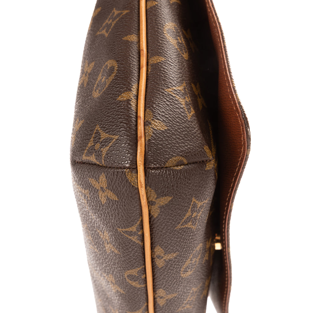 Bandolera Musette Tango Lona Monogram Marrón