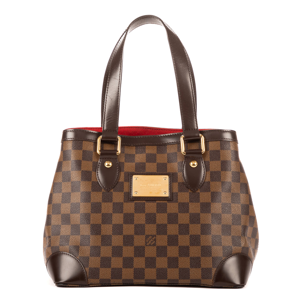 Handbag Hampstead PM Dark Brown Damier Ebene