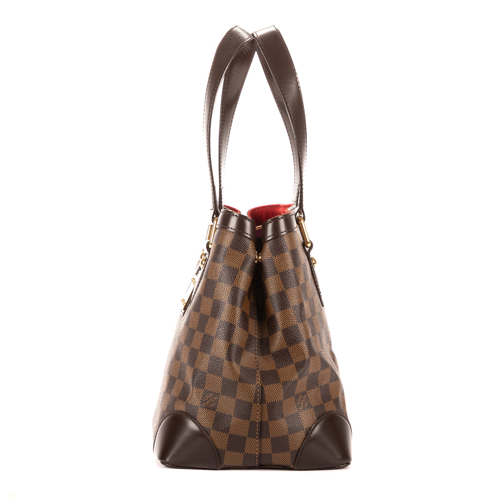 Handbag Hampstead PM Dark Brown Damier Ebene