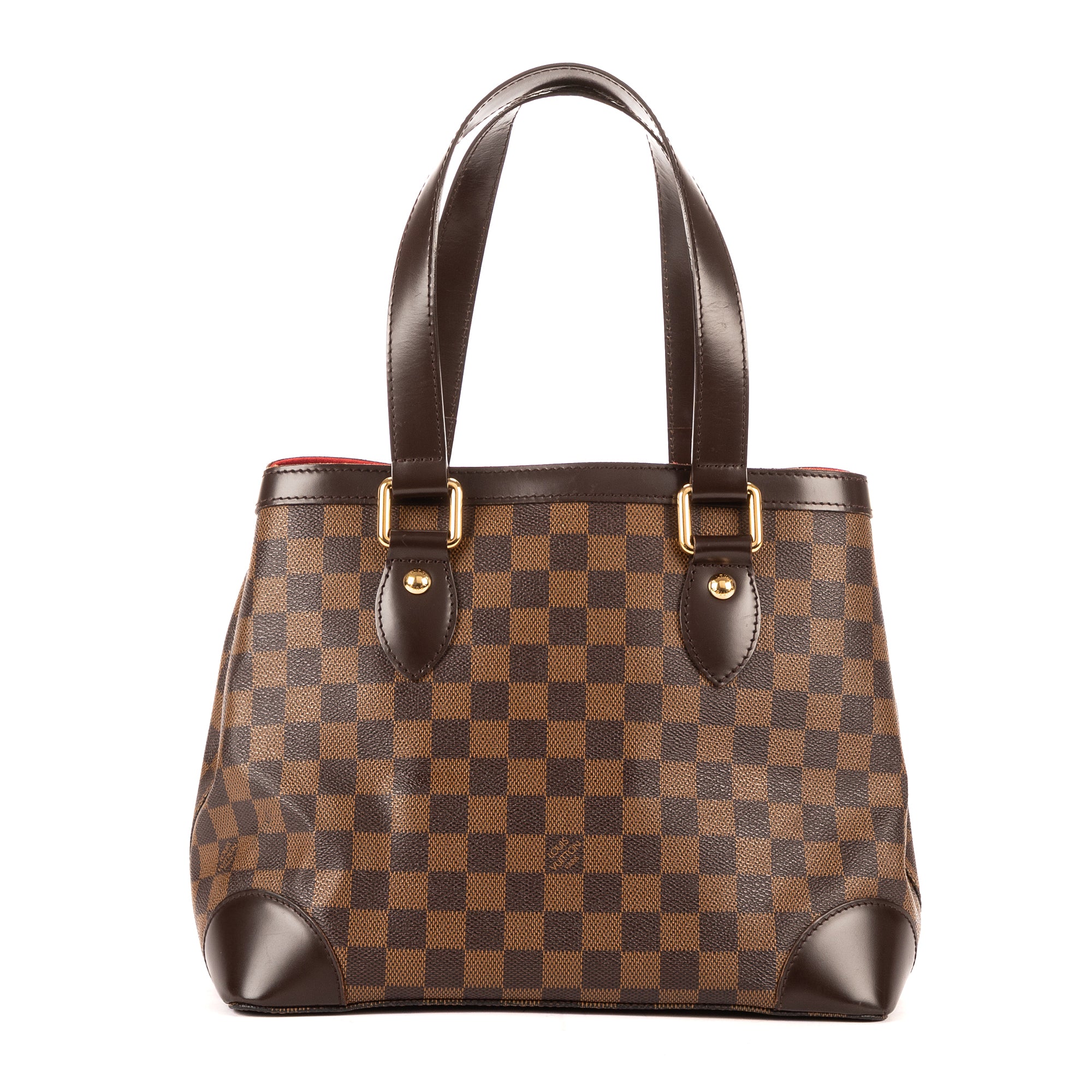 Handbag Hampstead PM Dark Brown Damier Ebene
