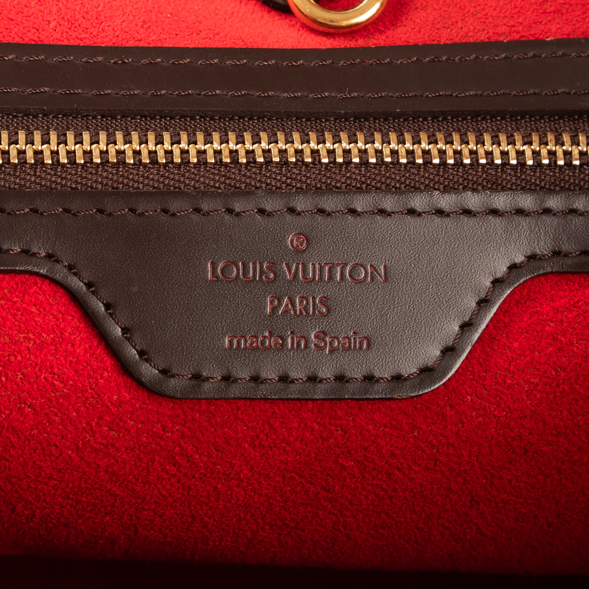 Handbag Hampstead PM Dark Brown Damier Ebene