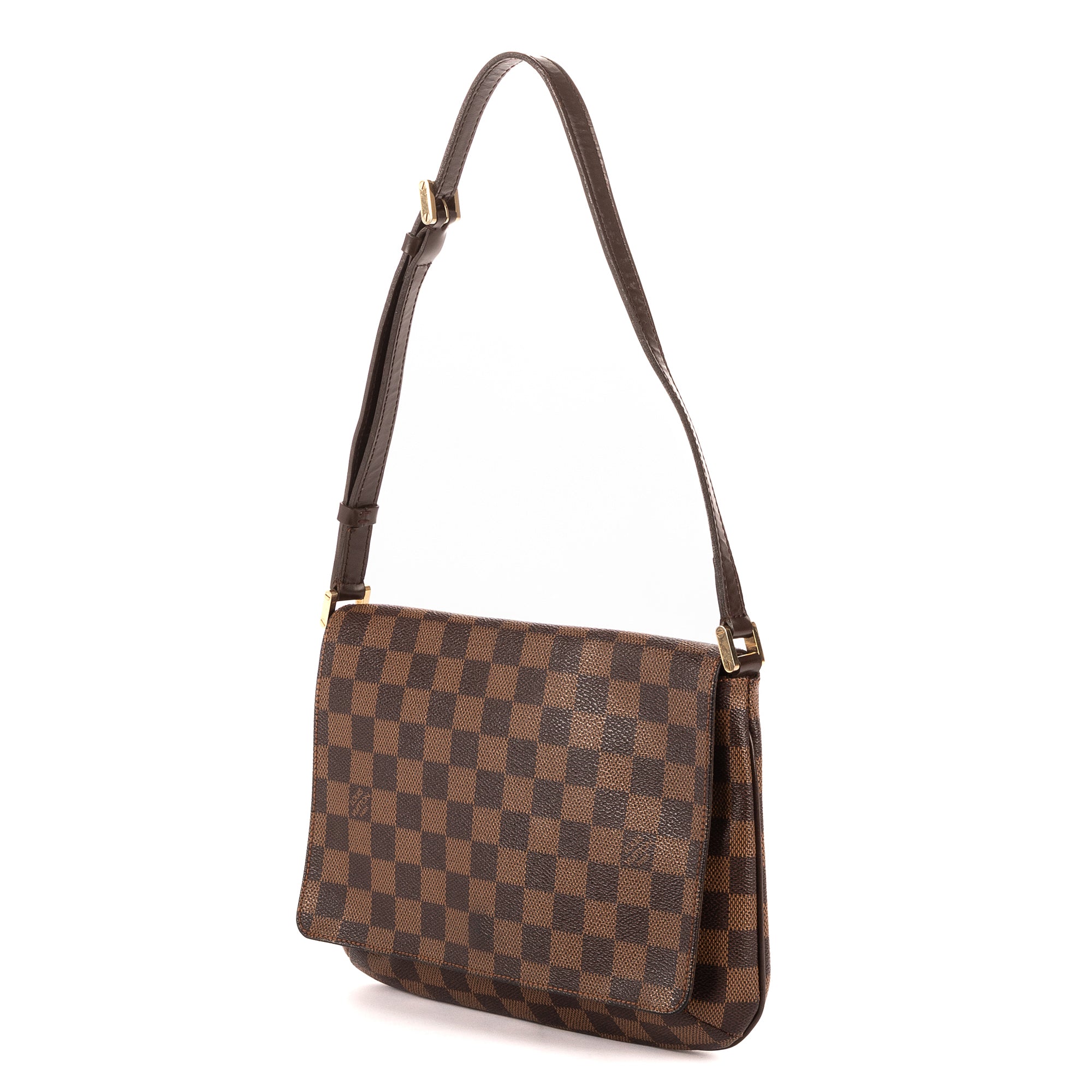 Crossbody Musette Tango Dark Brown Damier Ebene