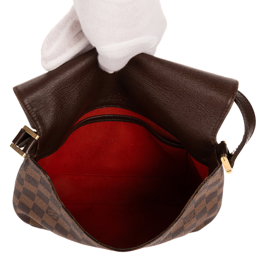 Crossbody Musette Tango Dark Brown Damier Ebene