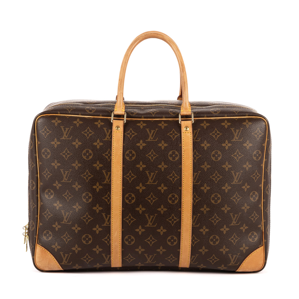 Handbag Sirius 45 Brown Monogram Canvas