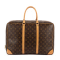 Handbag Sirius 45 Brown Monogram Canvas