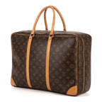 Handbag Sirius 45 Brown Monogram Canvas