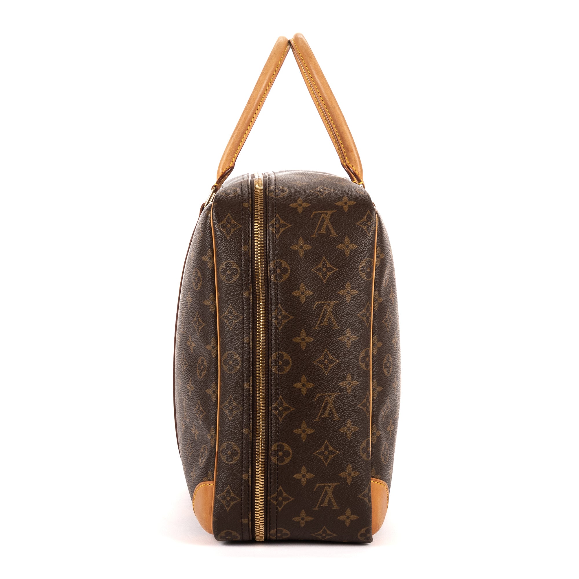 Handbag Sirius 45 Brown Monogram Canvas