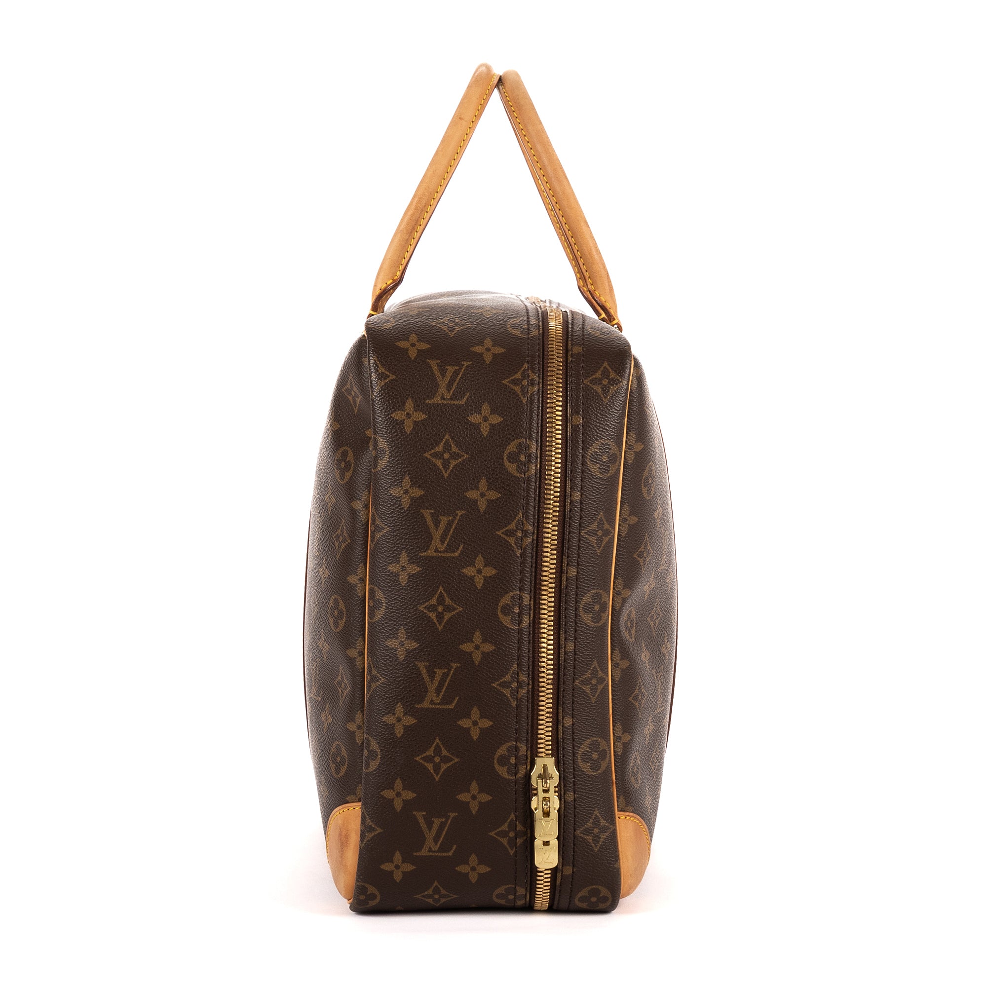 Handbag Sirius 45 Brown Monogram Canvas