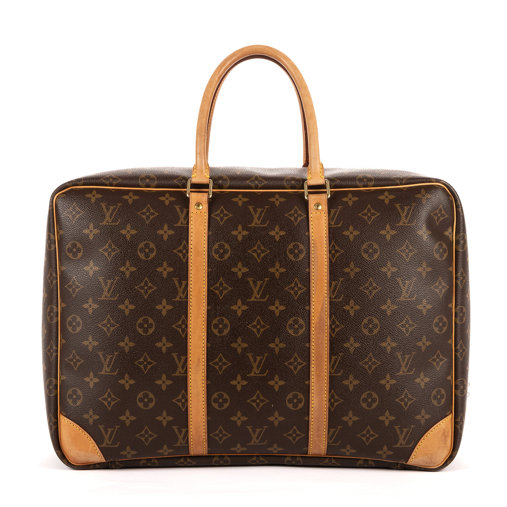 Handbag Sirius 45 Brown Monogram Canvas