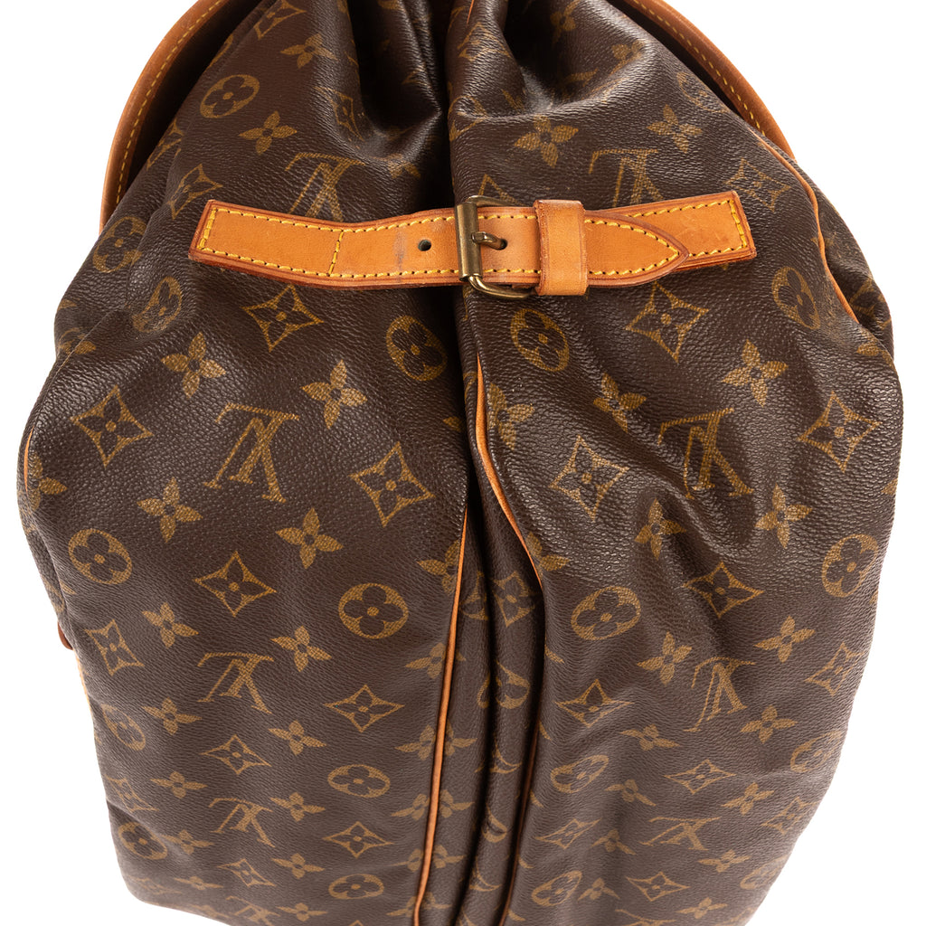 Shoulder Bag Saumur GM Brown Monogram Canvas
