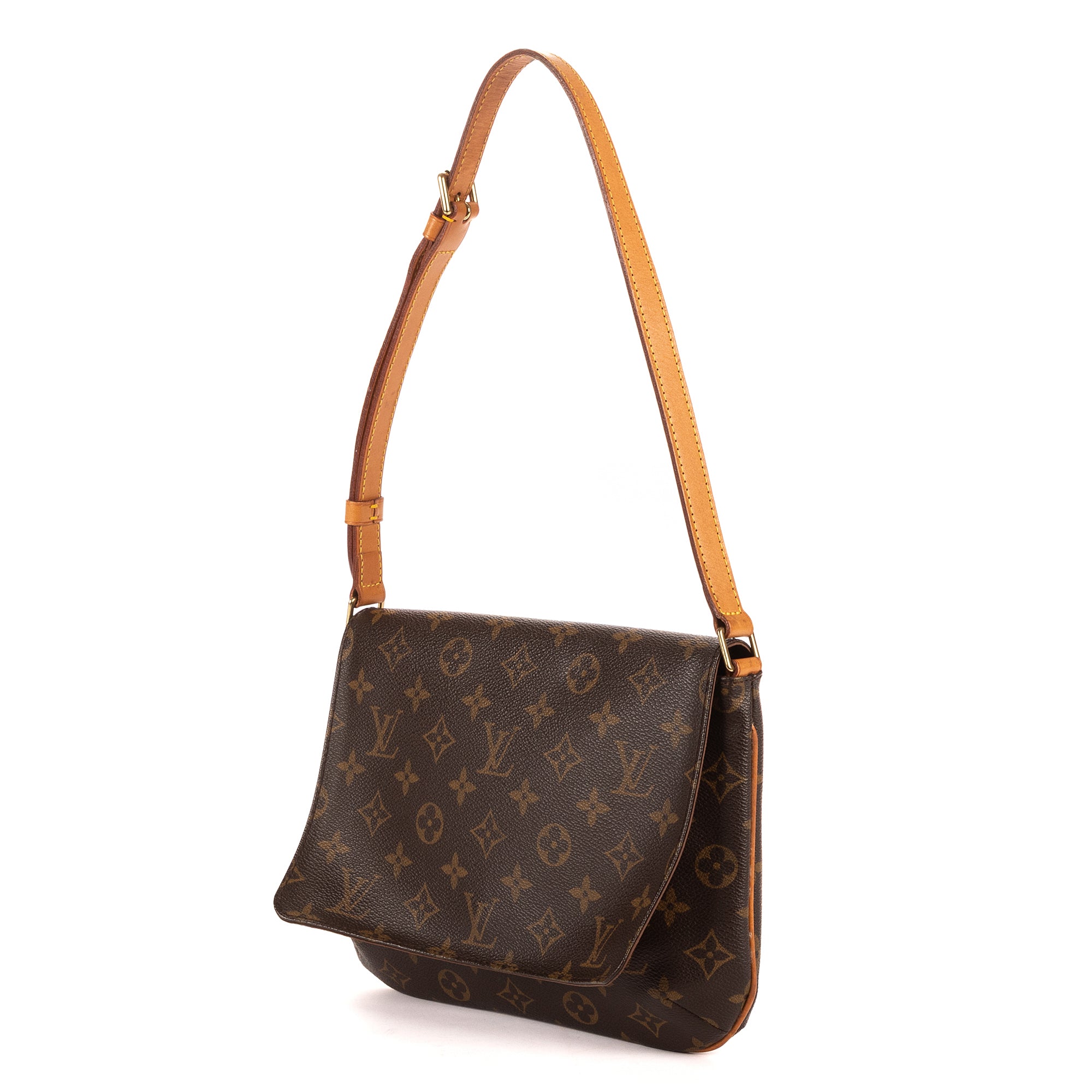 Crossbody Musette Tango Brown Monogram Canvas