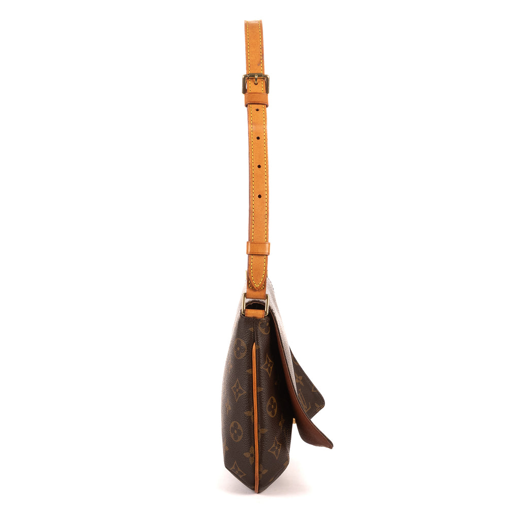 Crossbody Musette Tango Brown Monogram Canvas