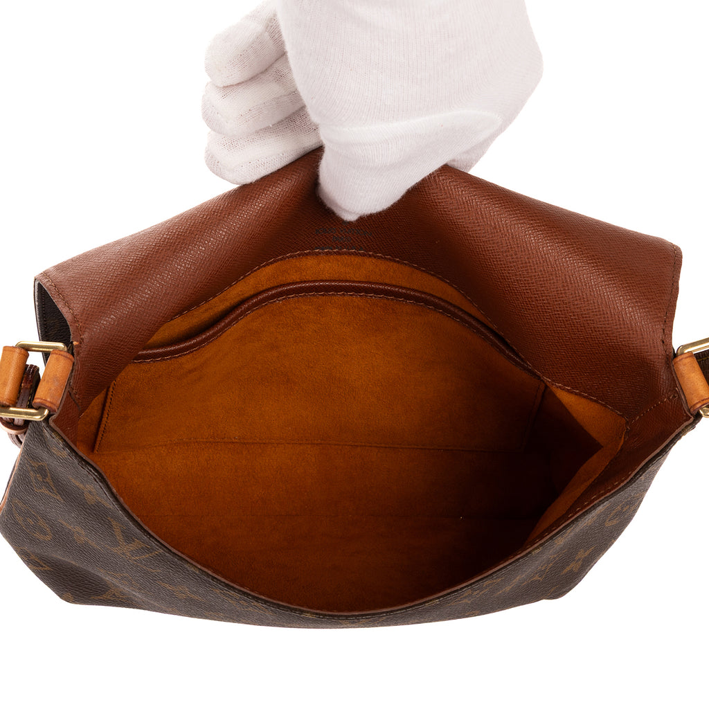 Crossbody Musette Tango Brown Monogram Canvas
