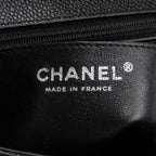 Shoulder Bag Classic Mini Flap Black Caviar Grained Leather