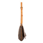 Bolso bandolera Musette Tango de lona Monogram marrón