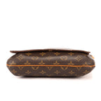 Bolso bandolera Musette Tango de lona Monogram marrón