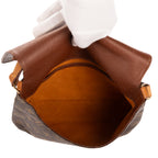 Bolso bandolera Musette Tango de lona Monogram marrón