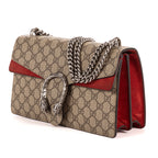 Bandolera Dionysus Pequeña Lona Revestida Supreme Beige