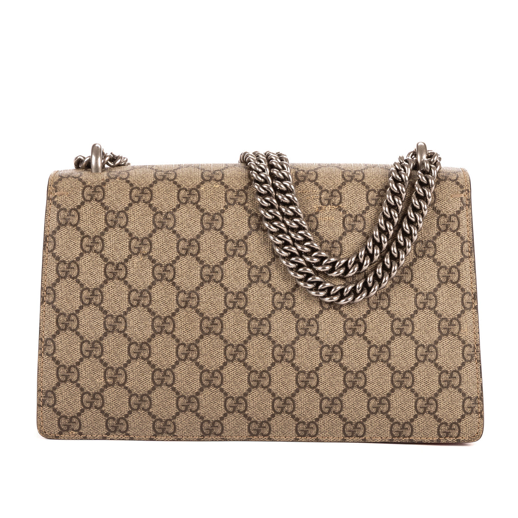Bandolera Dionysus Pequeña Lona Revestida Supreme Beige