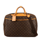 Handbag Alizé 24h Single Zip Brown Monogram Canvas