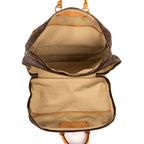 Handbag Alizé 24h Single Zip Brown Monogram Canvas