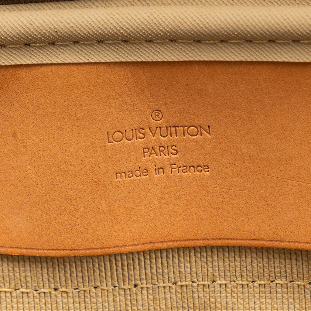 Handbag Alizé 24h Single Zip Brown Monogram Canvas