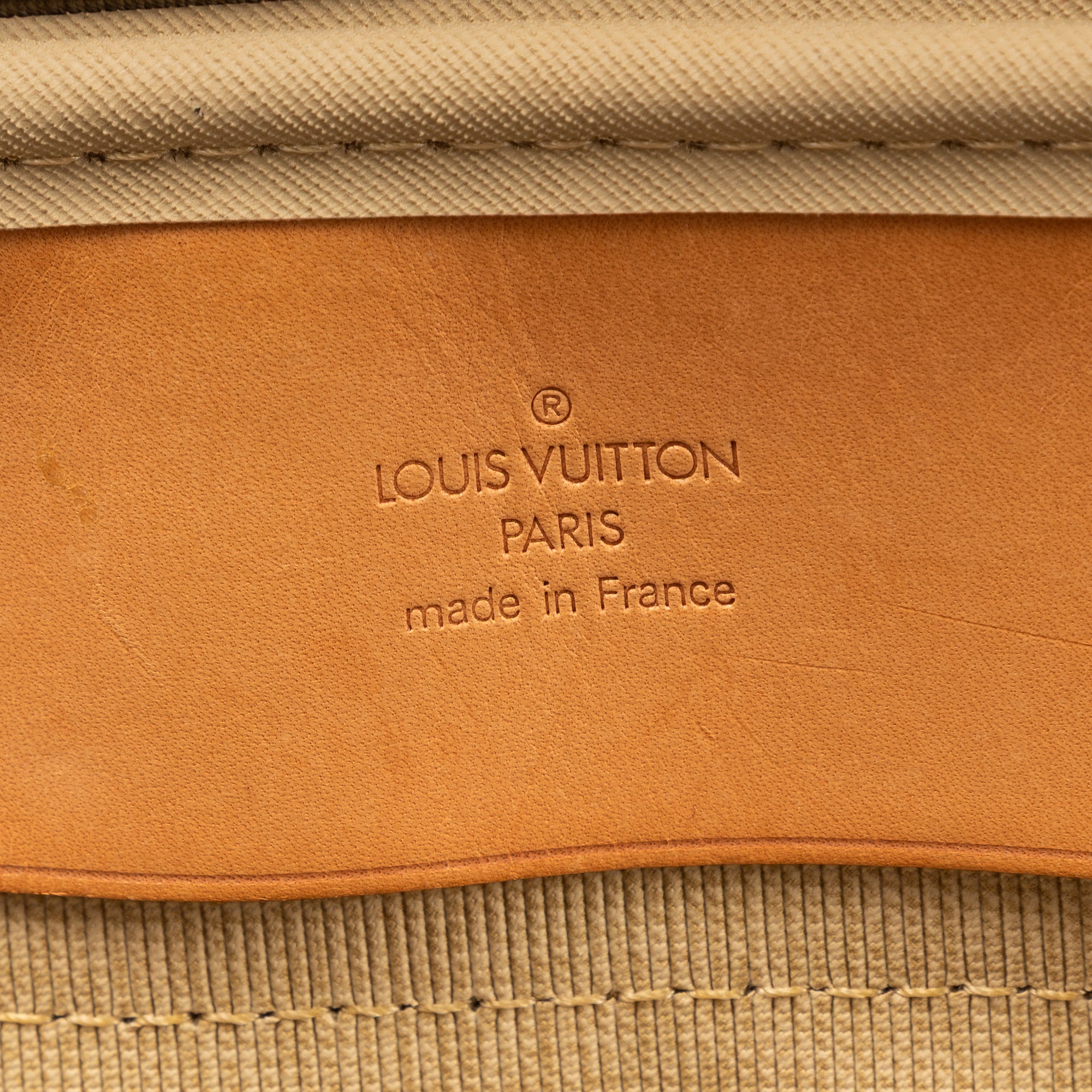 Handbag Alizé 24h Single Zip Brown Monogram Canvas