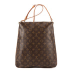 Bolso Bandolera Musette Salsa Correa Larga GM Lona Monogram Marrón