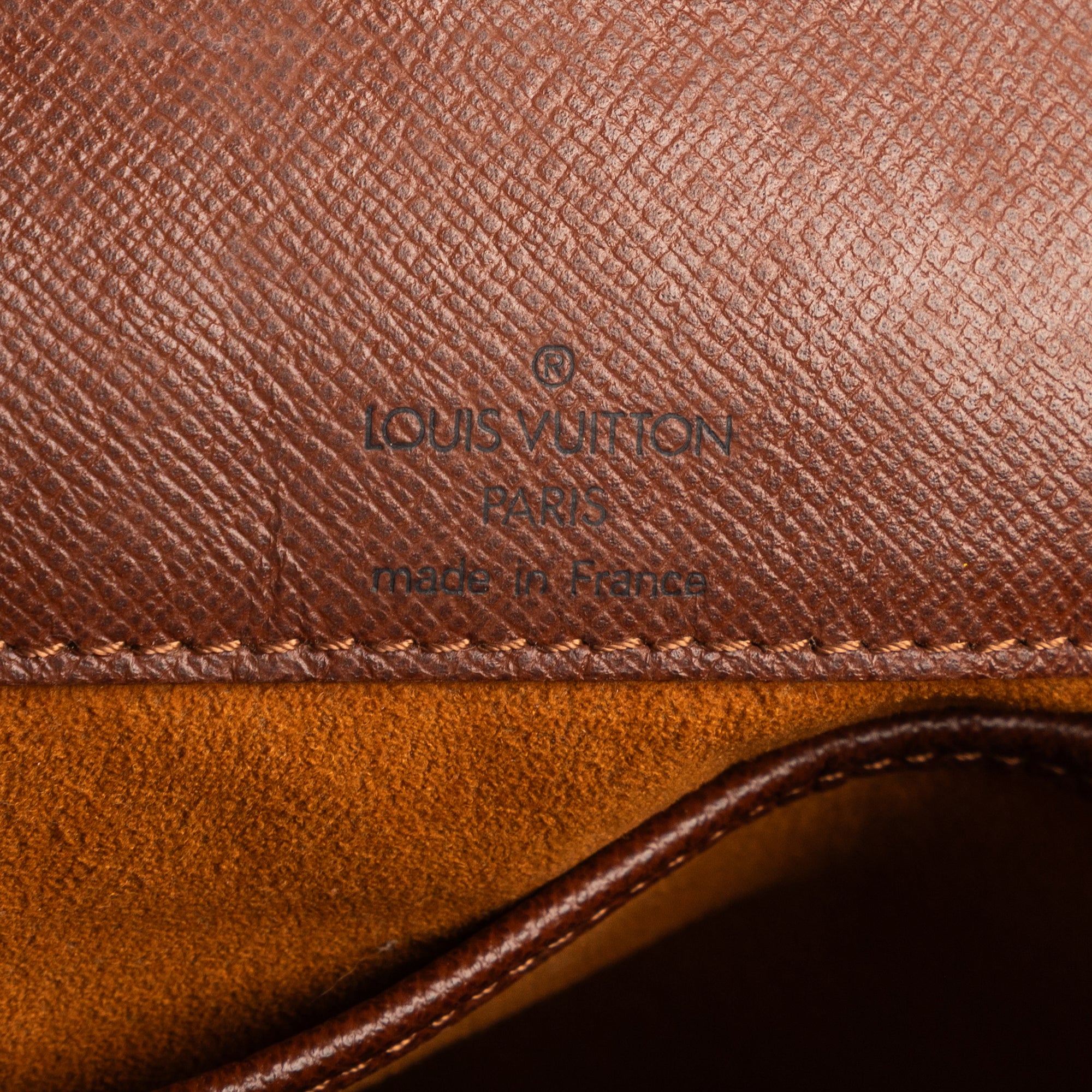Bolso Bandolera Musette Salsa Correa Larga GM Lona Monogram Marrón