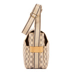 Shoulder Bag Naviglio White Damier Azur