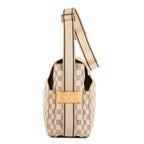 Shoulder Bag Naviglio White Damier Azur