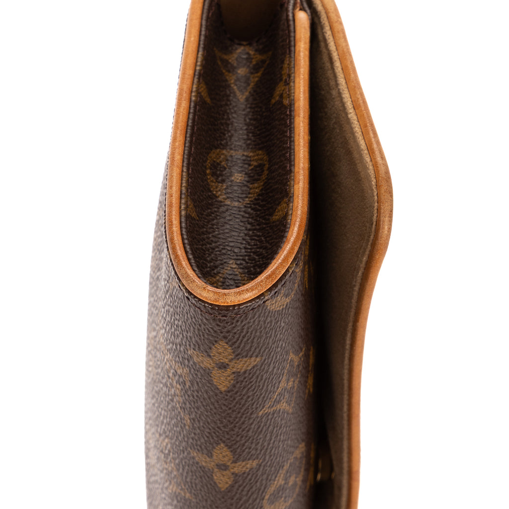 Crossbody Twin GM Brown Monogram Canvas