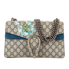 Shoulder Bag Blooms Dionysus Small Beige Blooms Supreme Coated Canvas