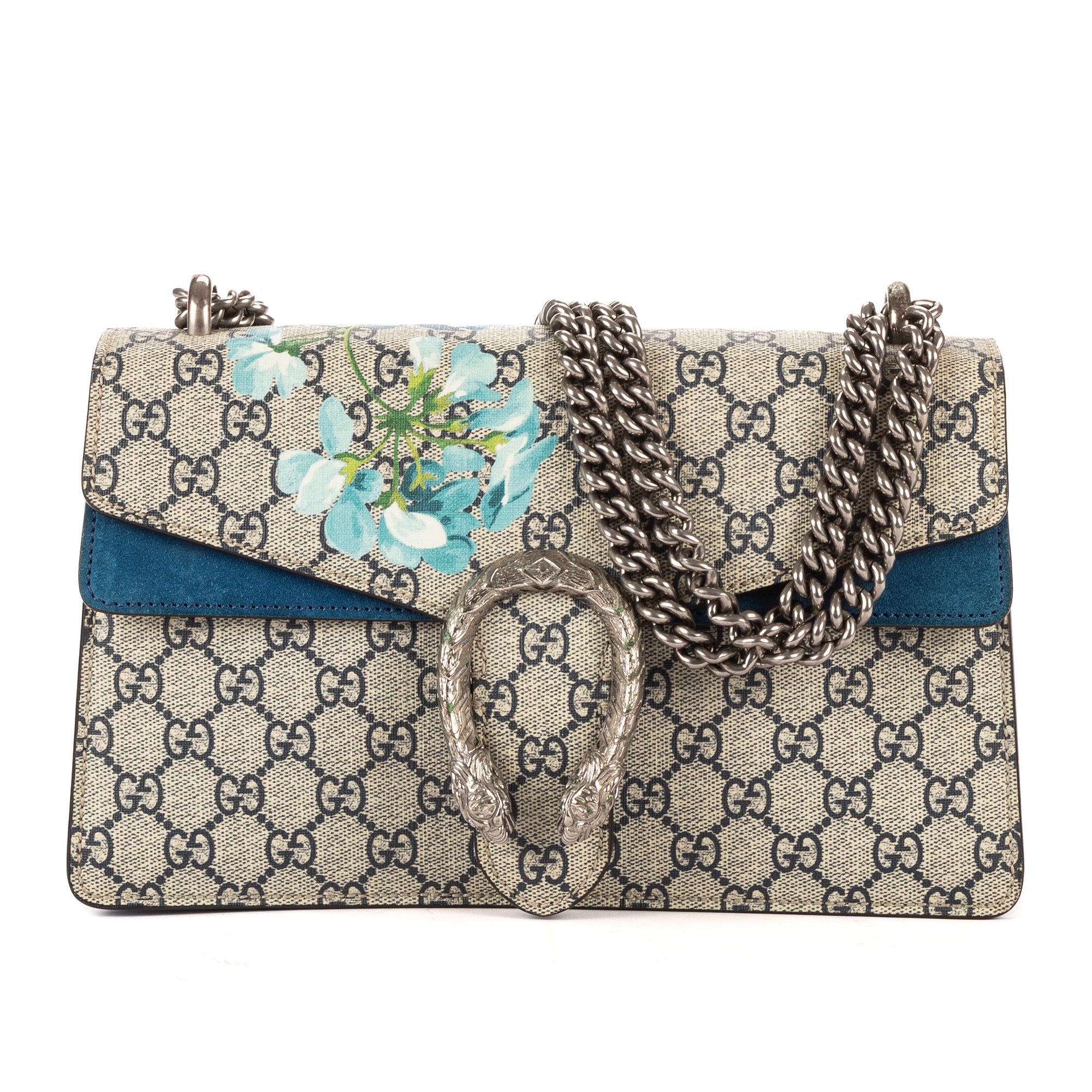Shoulder Bag Blooms Dionysus Small Beige Blooms Supreme Coated Canvas