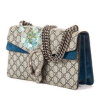 Shoulder Bag Blooms Dionysus Small Beige Blooms Supreme Coated Canvas