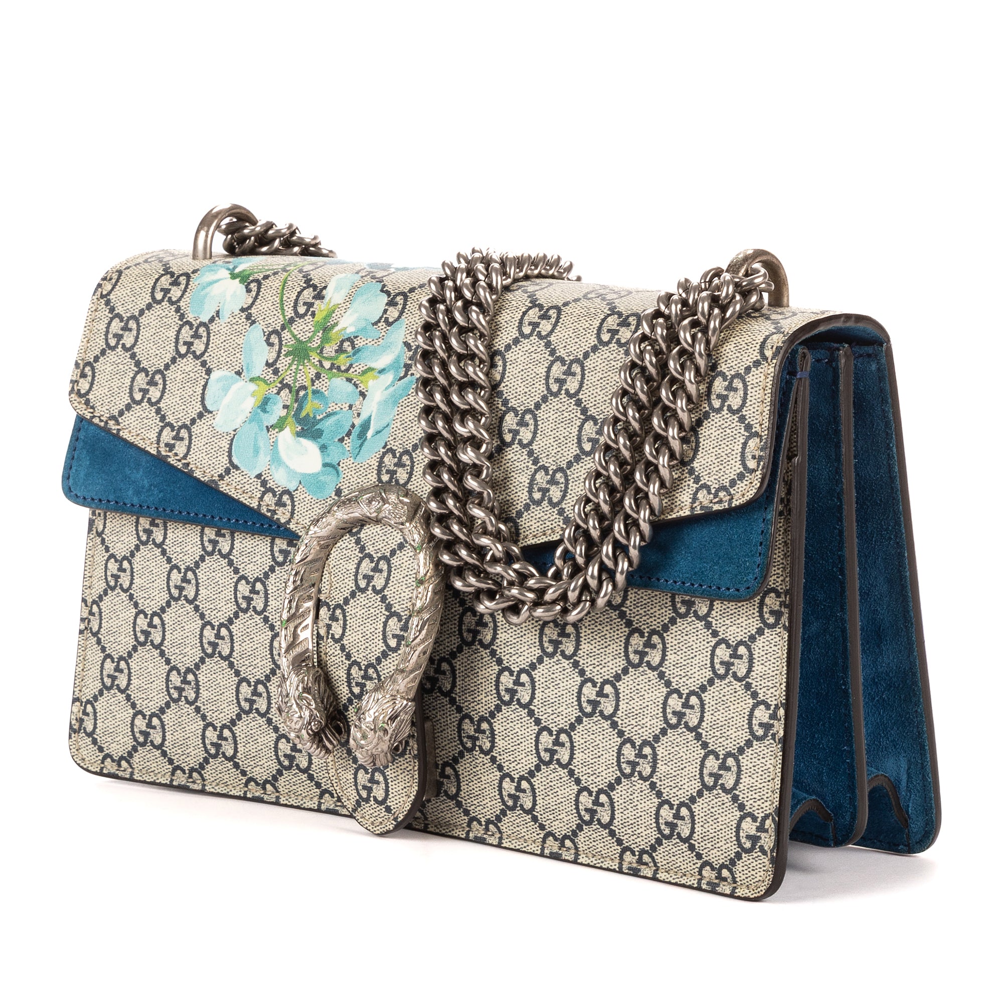 Shoulder Bag Blooms Dionysus Small Beige Blooms Supreme Coated Canvas