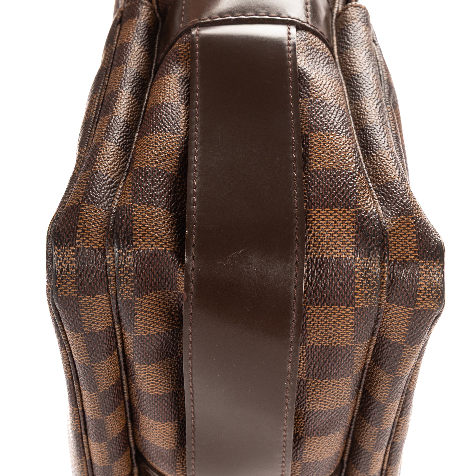 Bandolera Naviglio Damier Ebene Marrón Oscuro