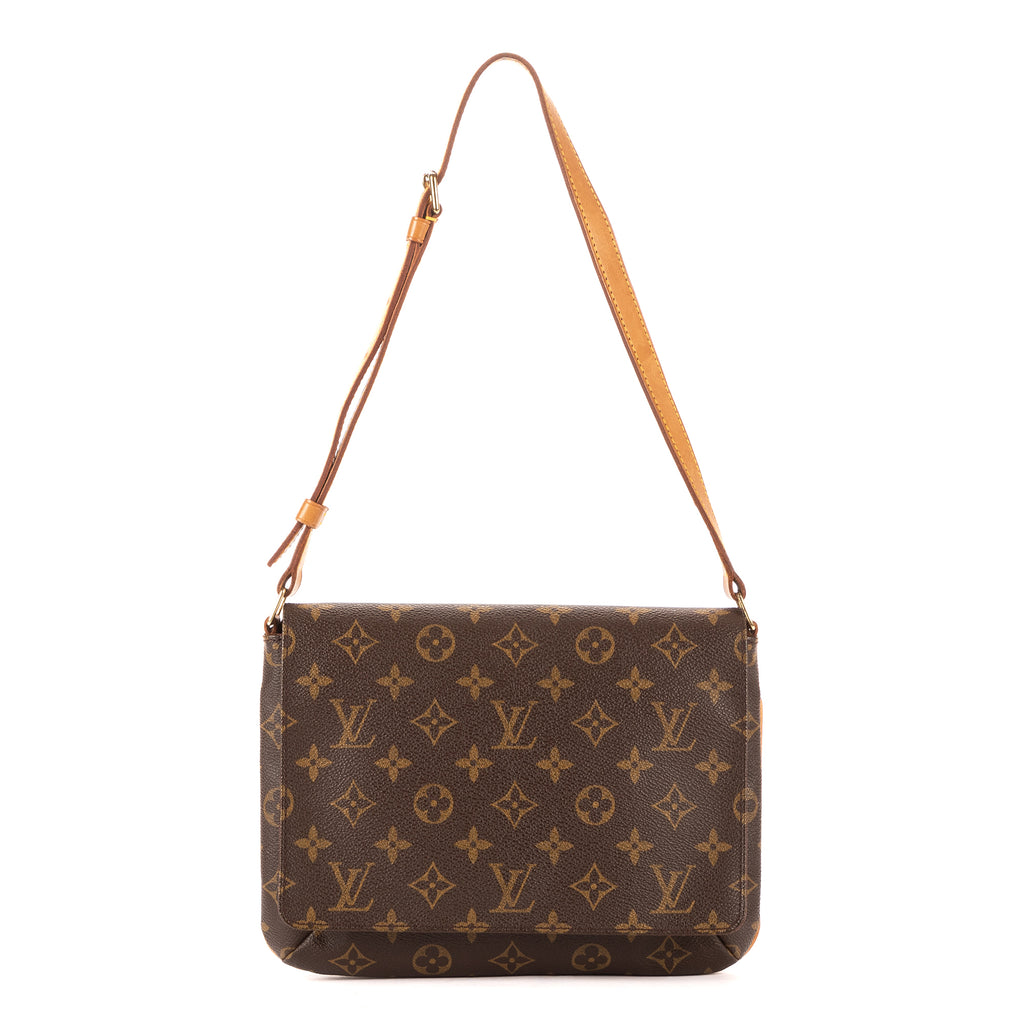 Shoulder Bag Musette Tango Brown Monogram Canvas