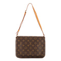 Shoulder Bag Musette Tango Brown Monogram Canvas