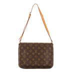 Shoulder Bag Musette Tango Brown Monogram Canvas