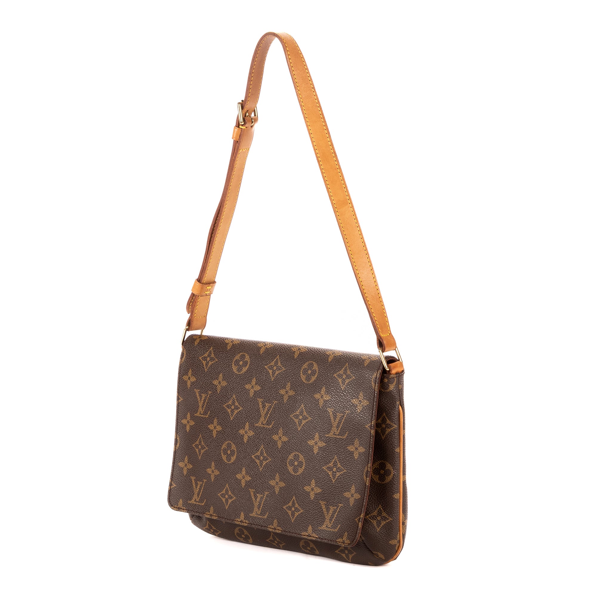 Shoulder Bag Musette Tango Brown Monogram Canvas