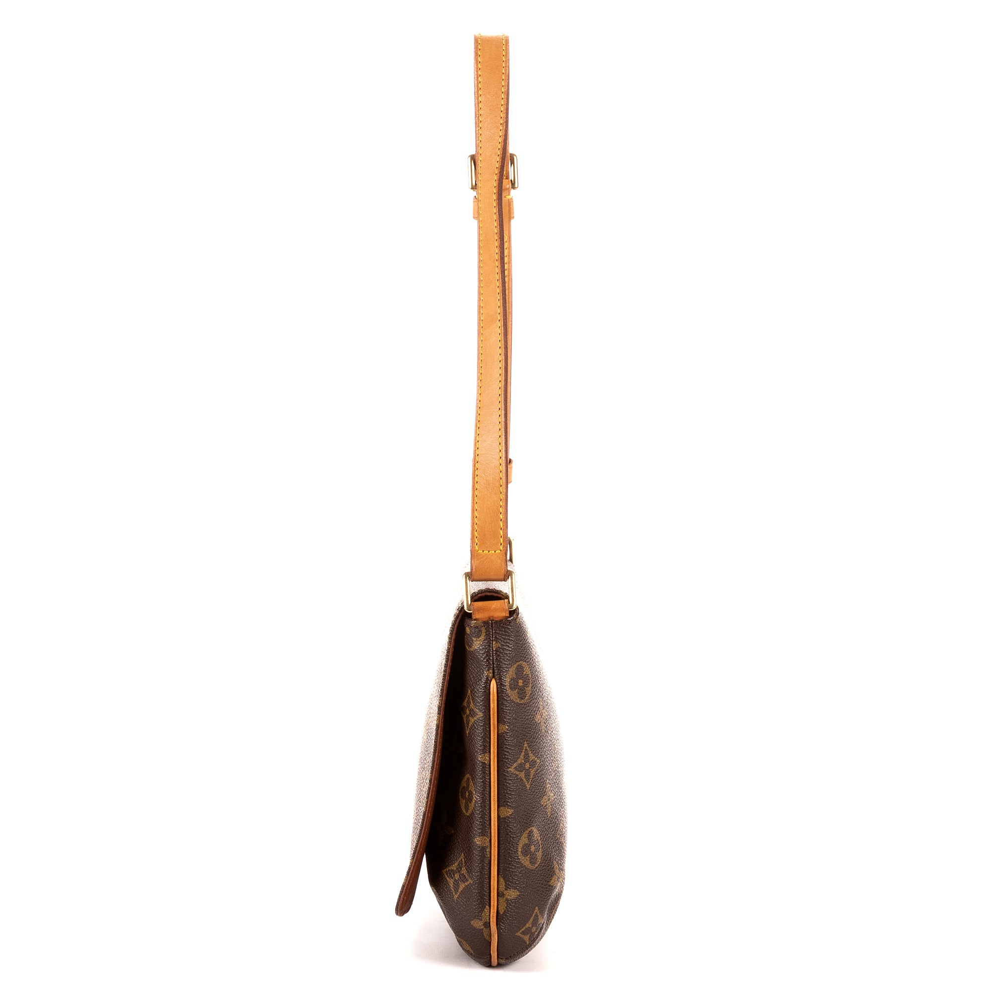 Shoulder Bag Musette Tango Brown Monogram Canvas